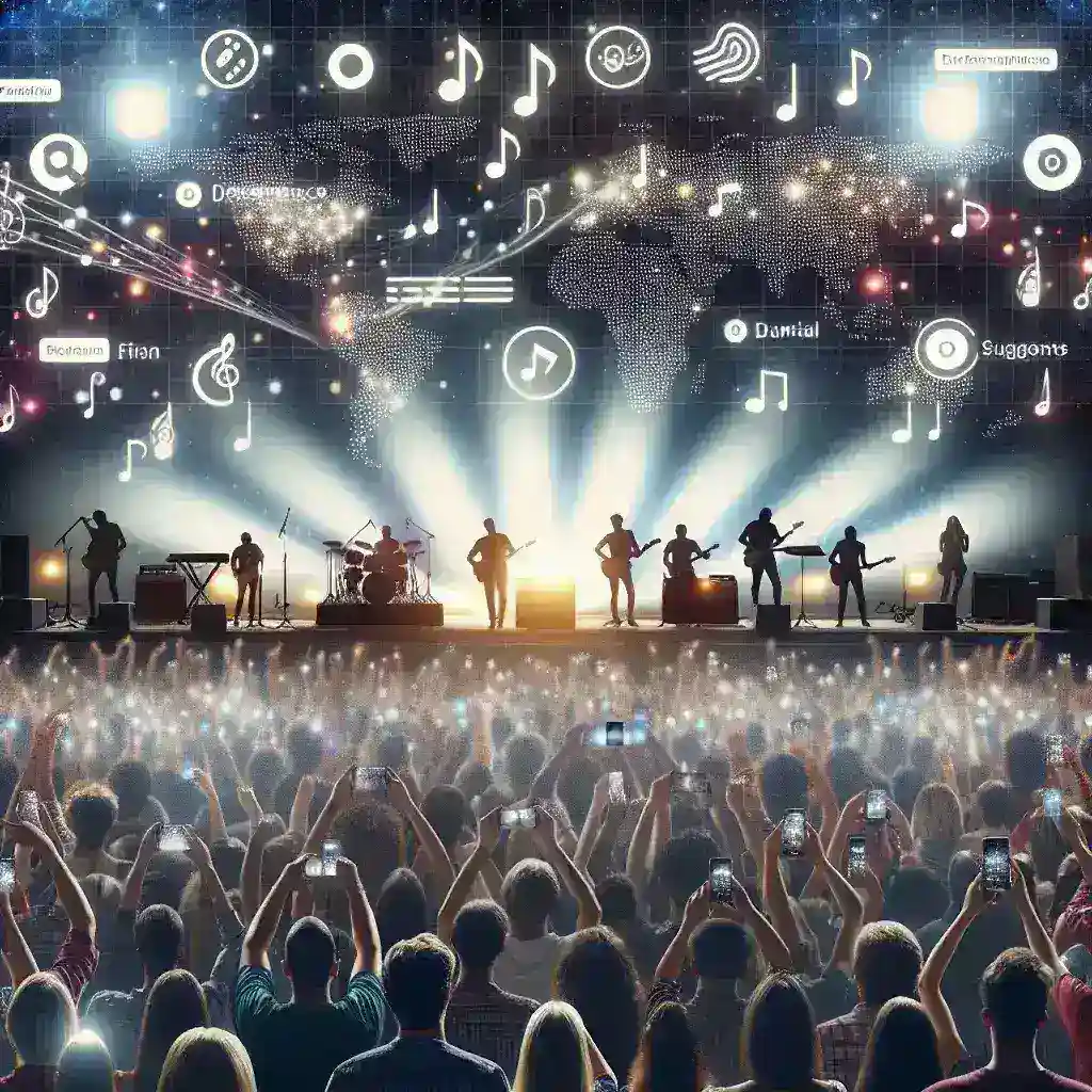 "Spotify AI concert discovery tools interface showcasing upcoming live music events for U.S. audiences"
